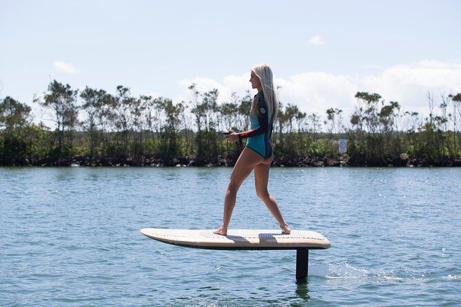 Fliteboard eFoil Lesson and Experience in Noosa