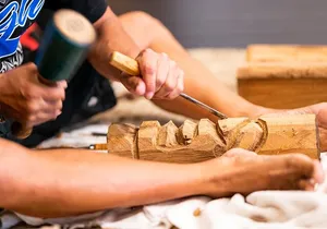 Polynesian Wood Carving on Maui