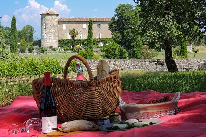 Wine excursion by electric bike guided by GPS Vallon Pont d'Arc