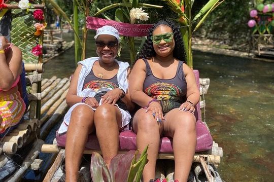 Great River Bamboo Rafting,Negril Beach & Ricks Cafe Combo Tour