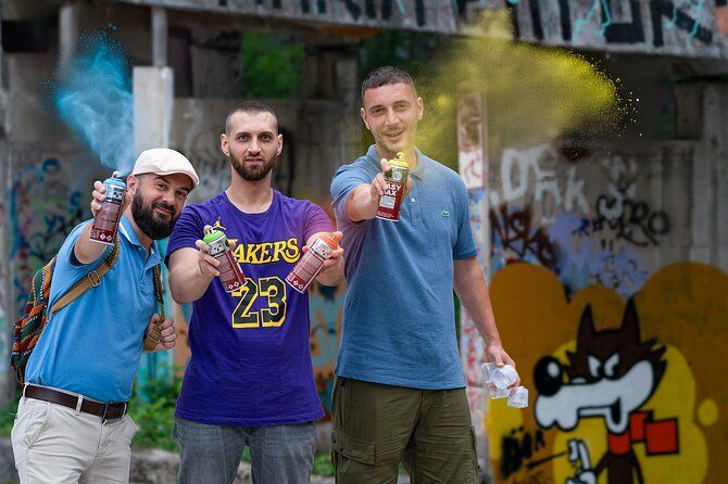 SARAJEVO STREET ART WORKSHOP (enjoy nature & spray on bobsleigh)