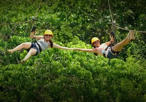 Horseback, Ziplines and Swim in a Cenote