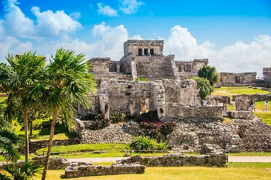 Full-Day Adventure: Tulum, Cobá, Mayan Village & 5th Avenue