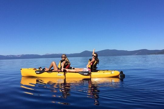 Tahoe City 3-Hour Tandem Kayak Rental (2 People)