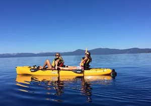 Tahoe City 3-Hour Tandem Kayak Rental (2 People)