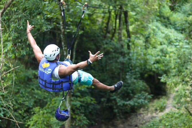 The best Short Excursion Ziplining & Waterfall