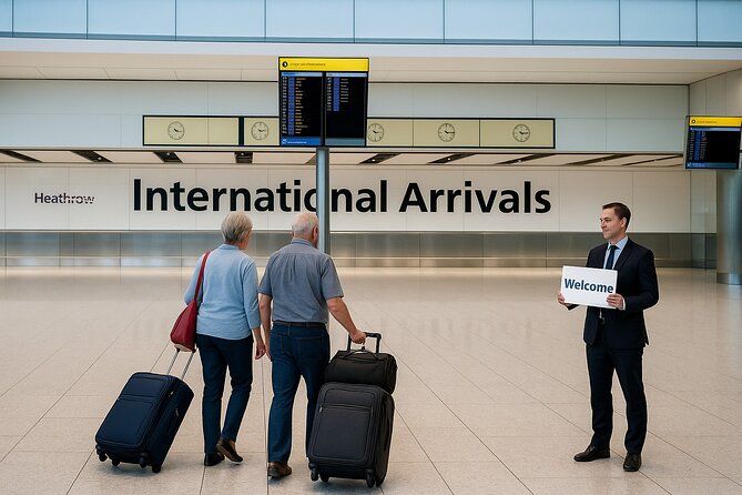 Heathrow Airport to Dover Cruise Port or Hotel Private Airport Arrival Transfer