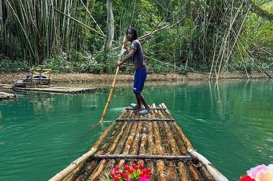 #1 Bamboo Rafting With foot Massage