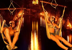 Xplor Fuego Tour All Inclusive! Round Transportation From Cancun & Riviera Maya