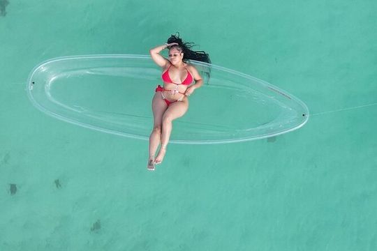 Clear Kayak Photo Experience with Transport from Montego Bay