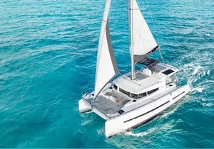 Private Luxury Catamaran Cancun to Isla Mujeres | For up to 30 pp