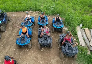 ATV Jungle Ride, Zipline and Ricks Cafe from Montego Bay
