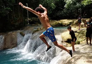 Blue Hole and Dunns River Falls the Number One Rated Excursions