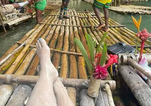 Private Bamboo Rafting and Limestone Foot Massage in Montego Bay