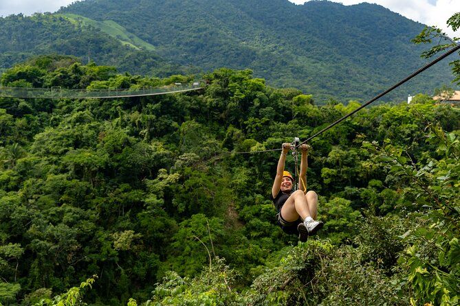 Express zip lines + Longest suspension bridge