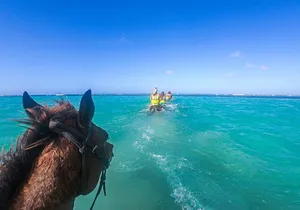 Horseback Riding and River Tubing Combo from Montego Bay