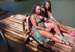 Private Martha Brae River Rafting/Dunns River Falls plus Luminous Lagoon Combo