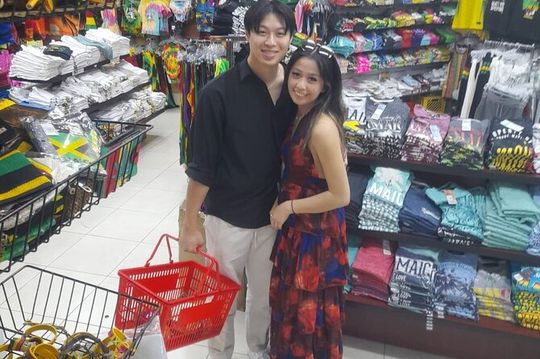 Private Blue Hole Secret Falls with Shopping from Montego Bay