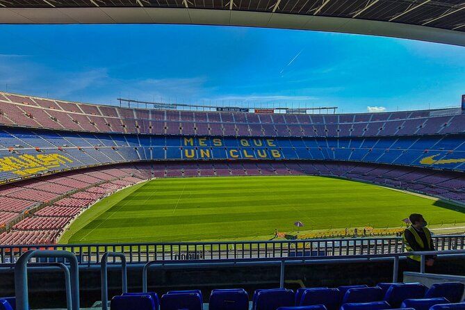 Immersive Camp Nou Stadium Tour: History and Emotion + Ebook