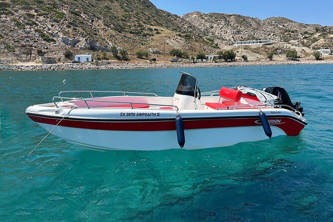 Milos Self Drive Private Boat - No License Required, APHRODITE II