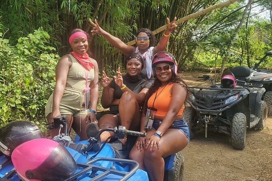 ATV Adventure to Seven Mile Beach and Ricks Cafe