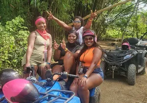 ATV Adventure to Seven Mile Beach and Ricks Cafe