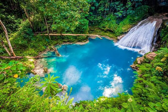 Blue Hole, Dunn’s River & Island Gully Falls Guided Tour