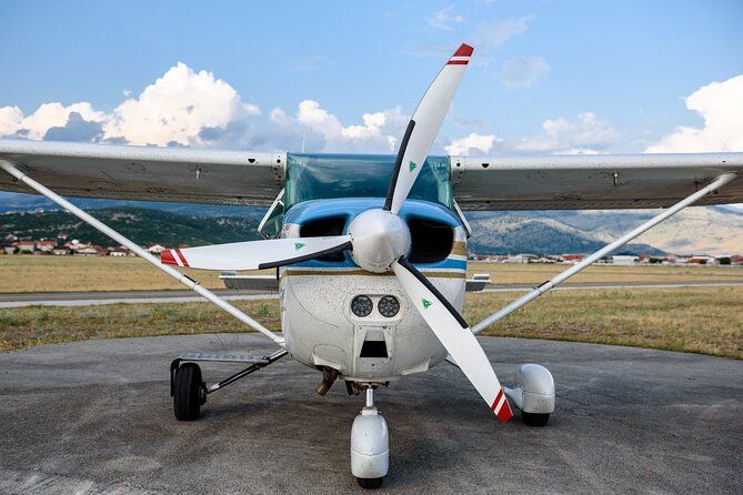 Montenegro Cessna Scenic Flight Experience: Budva Riviera & Lake