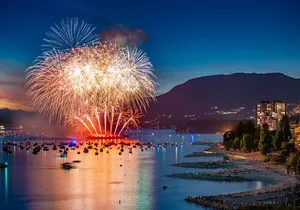 Vancouver Fireworks Dinner Cruise