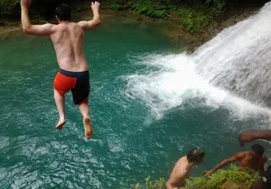 Blue Hole, Dunn's River Falls Luminous Lagoon Excursion From Montego Bay