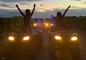 Miami ATV Prime day and night tours free googles