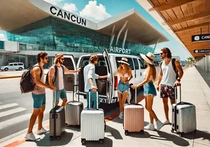 Private Departure Transportation Service to Cancun Airport