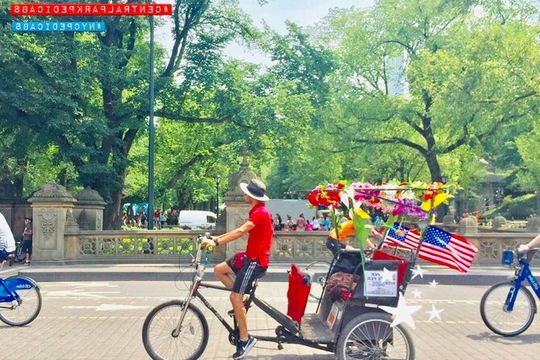 Central Park Pedicab Rickshaw Tours