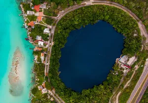 Bacalar Lagoon! Kayaks & Cenote Azul From Playa Del Carmen