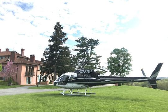 Helicopter Engagement Experience from NYC to Glenmere Mansion