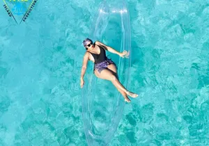 Clear Kayak Photoshoot+Free Cocktail Nassau, Bahamas