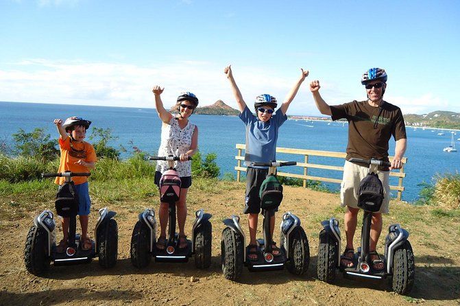 St Lucia Shore Excursion: Rodney Bay Village Segway Adventure