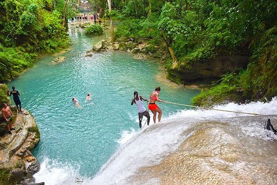 Blue Hole Waterfalls Excursion from Montego Bay