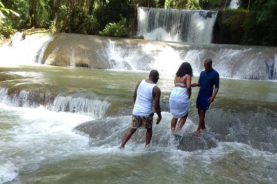 Private YS Falls and Appleton Estate Rum Tour from Montego Bay