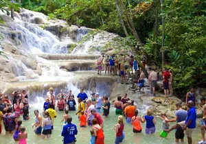 Dunn's River and Blue Hole with lunch combo from Montego Bay
