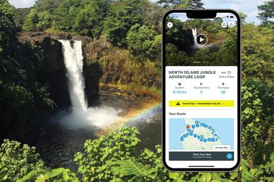 Big Island North Island Jungle Adventure - Self-Guided Audio Tour