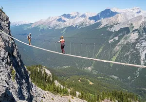 Small Group Banff Skyline Via Ferrata 5-hour Tour
