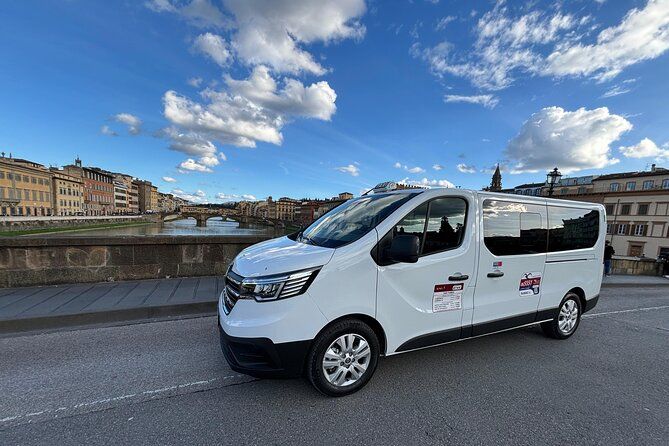 Private ride from Rome to Florence - hotel pickup and drop-off
