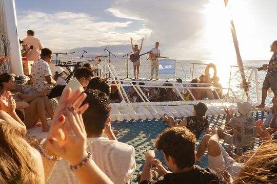 Private Catamaran from Cancun to Isla Mujeres | For up to 100 pp