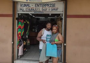 Shopping and Sightseeing from Riu Aquarelle/ Falmouth