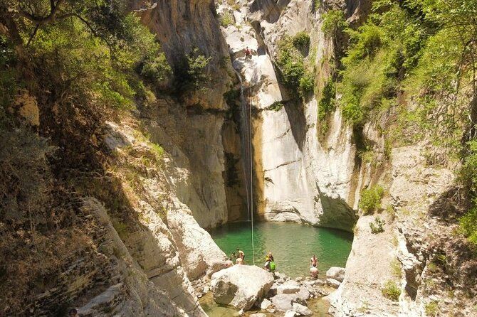 Guided Canyoning: Manikia Gorge with Lunch and Photos from Athens