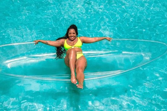 Clear Kayak Beauty Photoshoot Montego Bay Jamaica