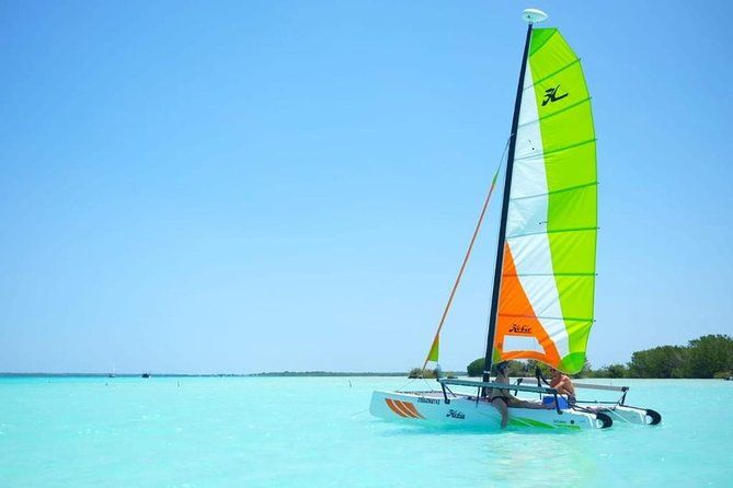 Private - Bacalar sailing across the mesmerizing waters
