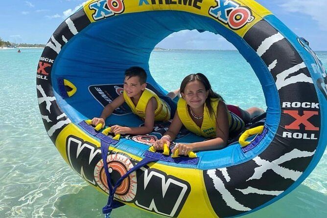 Wow Extreme Tube on Gracebay Beach Turks and Caicos Islands