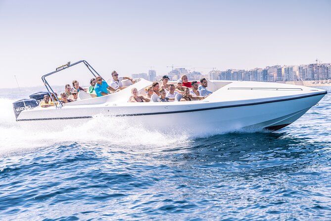 Comino, The Blue Lagoon & Caves Powerboat from St Julian's